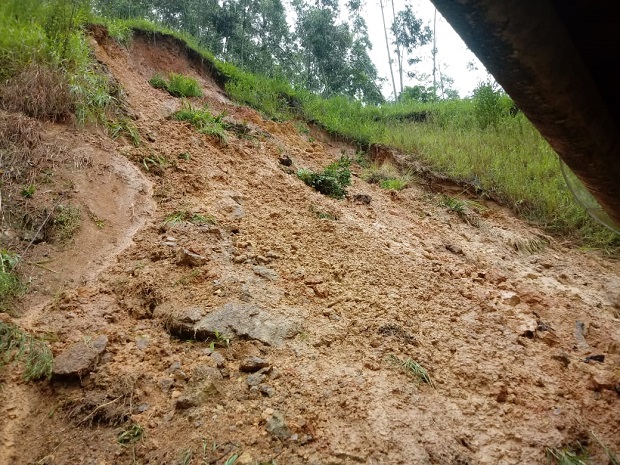 Total de 75 famílias foram afetadas pelas chuvas no município de Rodeio