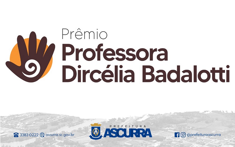 Ascurra abre inscrições do Prêmio Professora Dircélia Badalotti