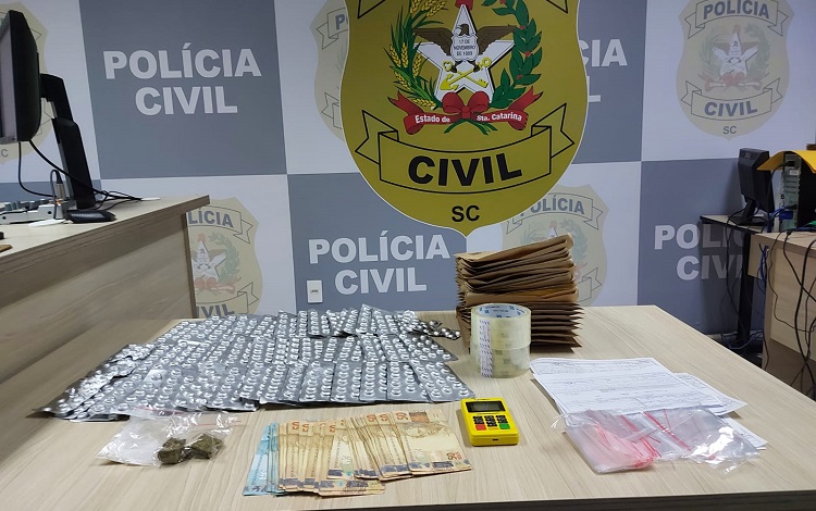 Polícia Civil apreende medicamentos abortivos em Massaranduba e Joinville