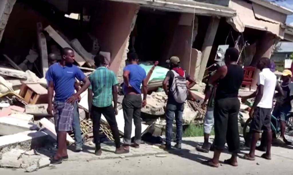 Terremoto de magnitude 7,2 atinge o Haiti