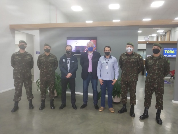 Junta de Serviço Militar de Timbó recebe a segunda visita de Orientação Técnica do PRM