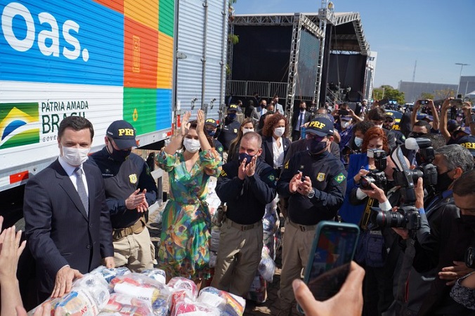 Estrada Solidária conclui campanha com 24,4 toneladas de alimentos arrecadados em SC e 478 no Brasil
