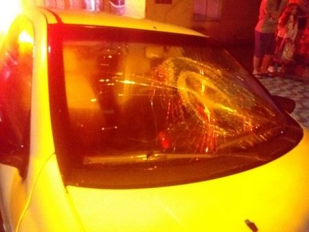Mulher fica ferida após ser atropelada por carro no Centro de Ituporanga 