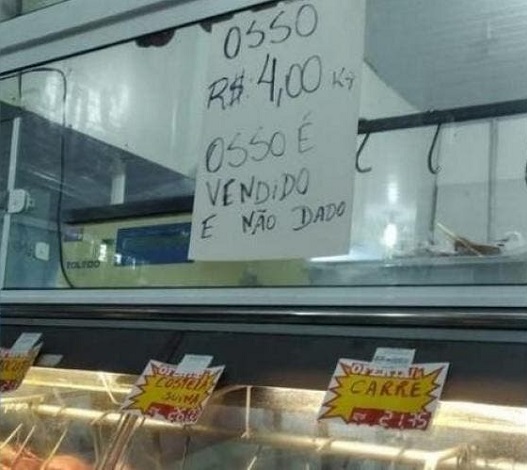 Procon de Santa Catarina recomenda que mercados e açougues não comercializem osso do boi