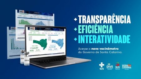 Novo vacinômetro é lançado pelo governo de Santa Catarina