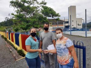 Obras do Ginásio de Esportes da Escola Municipal São Roque são iniciadas em Timbó