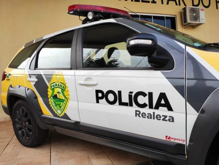 Polícia Militar prende suspeito de roubo no Centro de Realeza