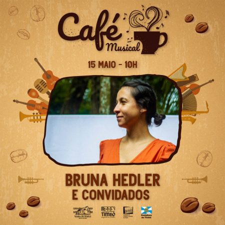 Café Musical com Bruna Hedler e convidados é dia 15 de Maio em Timbó