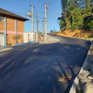 Rua Tupiniquim é mais uma via beneficiada pelo Programa Pavimenta Timbó