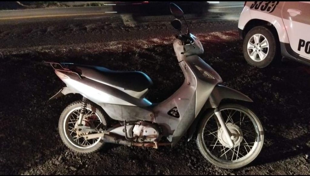 Adolescente é apreendido e moto furtada é recuperada em Rio do Sul