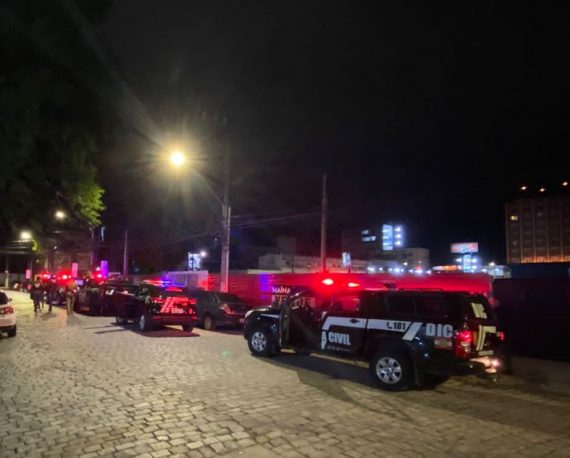 Polícia Civil realiza operação conjunta com a polícia militar contra criminosos em Blumenau
