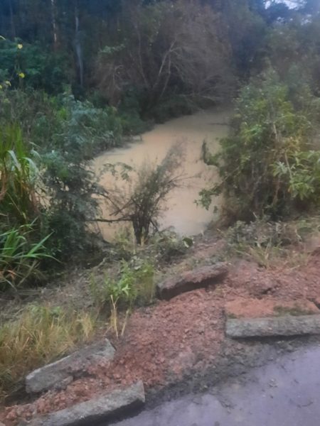 Idoso é resgatado após acidente de trânsito em Trombudo Central