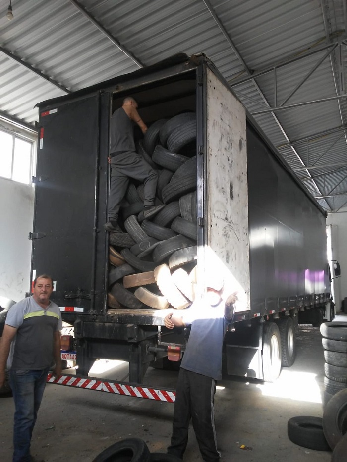 Mais de 12 mil pneus são recolhidos durante campanha em Santa Catarina