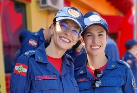 Duas mulheres se tornam comandantes de batalhões do CBMSC pela primeira vez