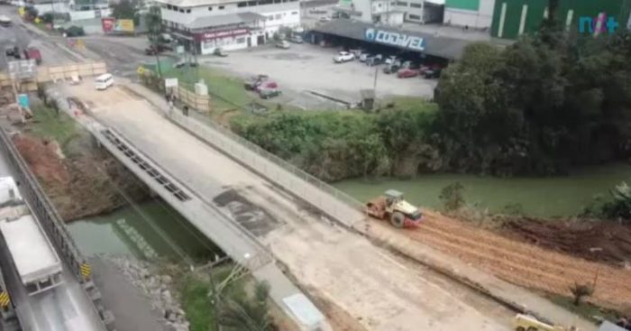 Construção de nova ponte na BR-470 é iniciada pelo Dnit em Pouso Redondo