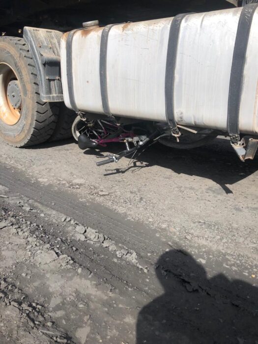 Ciclista morre após ser atropelado por caminhão em Pouso Redondo
