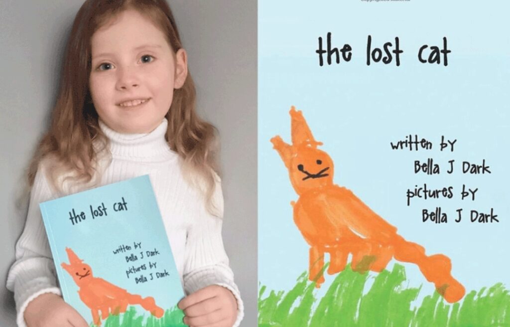 Menina de cinco anos entra para o Guinness como a mais jovem do mundo a publicar um livro