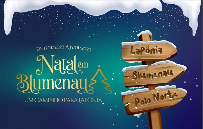 Com temática “Um caminho para Lapônia, Natal em Blumenau traz novidades