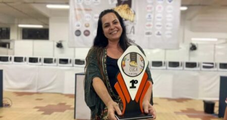 Moradora de Indaial ganha o 1° lugar em concurso de cuca em Brusque