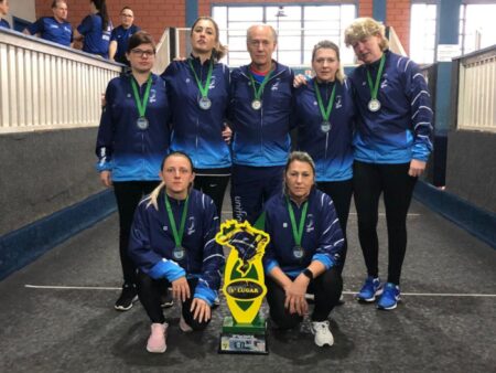 Equipe de bocha feminina de Timbó conquista terceiro lugar na Taça Brasil