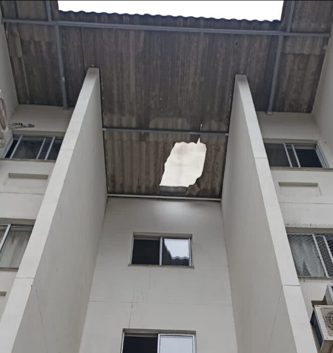 Homem morre após cair de telhado em residencial de Indaial - O site de notícias de Santa Catarina