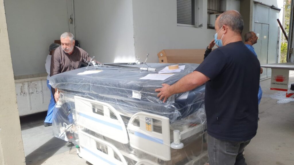 Novas camas eletrônicas são entregues aos hospitais de SC
