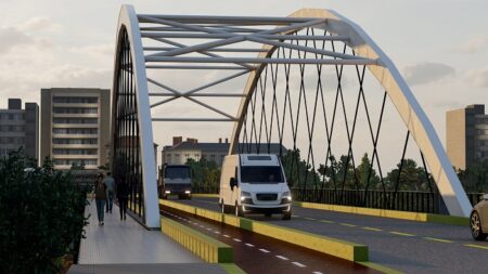 Obras de nova ponte entre o Budag e o Canoas em Rio do Sul já começaram
