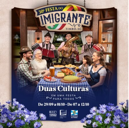 30ª Festa do Imigrante de Timbó vem com diversas novidades