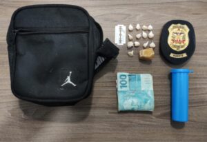 Adolescente é apreendido por tráfico de drogas em Ascurra