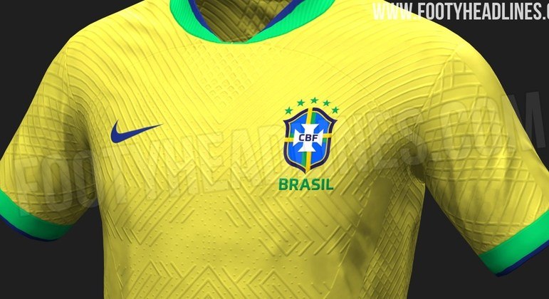Vazam detalhes sobre a camisa da seleção usará para a disputa da Copa do Mundo