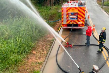 Bombeiros Voluntários de Pomerode desenvolve protótipo de Hidrante Seco