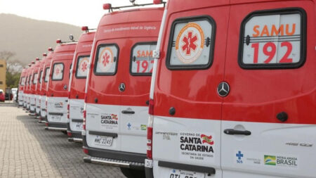 Timbó e mais cinco municípios de SC passam a contar com novas ambulâncias do SAMU