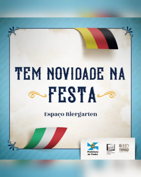 Festa do Imigrante em Timbó contará com novo espaço Biergarten