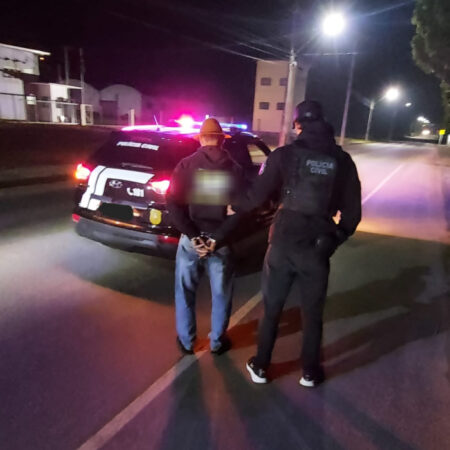 PC cumpre mandado de prisão após denúncia de sequestro em Ibirama