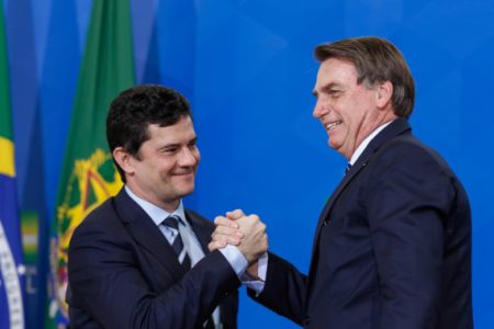 Sergio Moro declara apoio ao Presidente Jair Bolsonaro no segundo turno