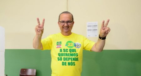 Com 70,69% Jorginho Melo (PL) é eleito Governador de Santa Catarina