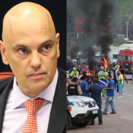 STF aprova ordem de Moraes e manda a PRF acabar com bloqueios nas rodovias