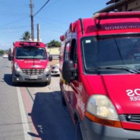 Mulher é arremessada por veículo durante atropelamento em Joinville 