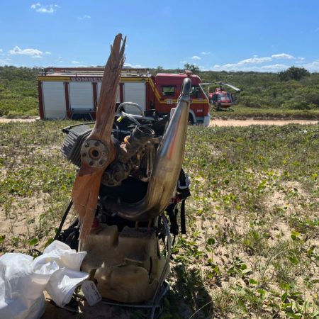 Homem é encontrado morto após queda de paramotor em Barra Velha