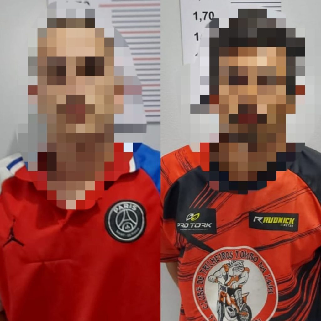 Dois são presos pelo roubo de veículo a mão armada em Timbó