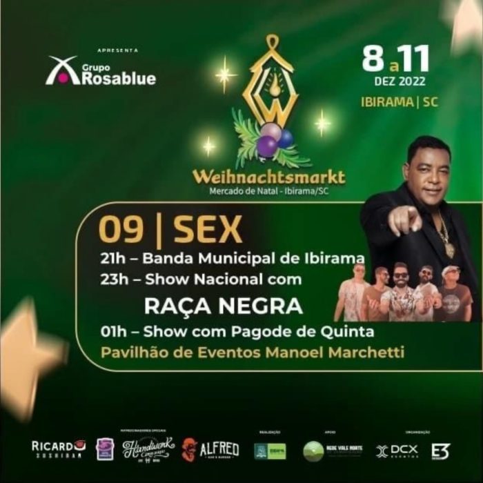 Show com Raça Negra não atrai público e organização cancela show em Ibirama