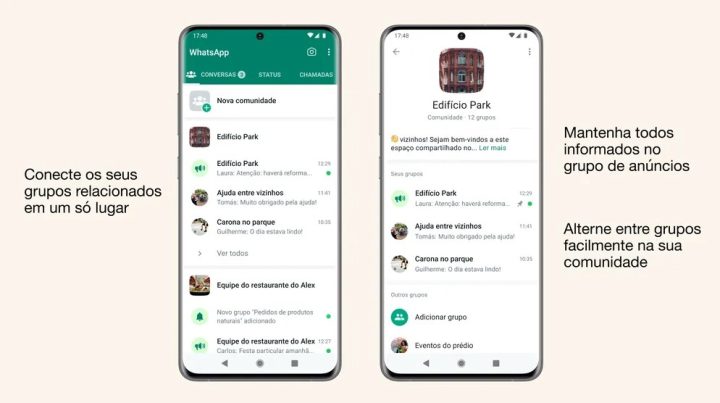 WhatsApp lançará novo recurso 'Comunidades' para o Brasil somente em 2023