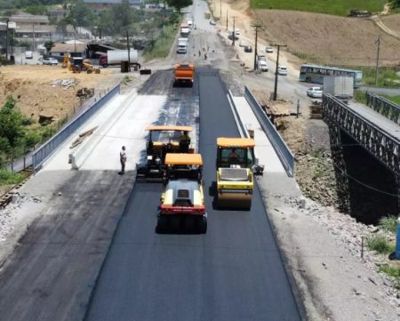 Ponte na BR-470 em Pouso Redondo está liberada para o tráfego