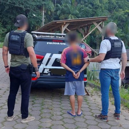 Polícia prende segundo bandido envolvido na tentativa de homicídio ocorrido em Ibirama