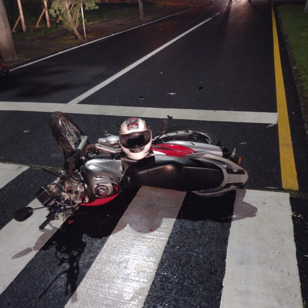 Acidente de motoxcarro em Pomerode