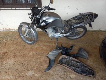 Moto é furtada por vizinho da vítima em Indaial