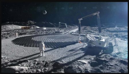 NASA, através do programa Artemis, construirá estradas e plataformas na Lua