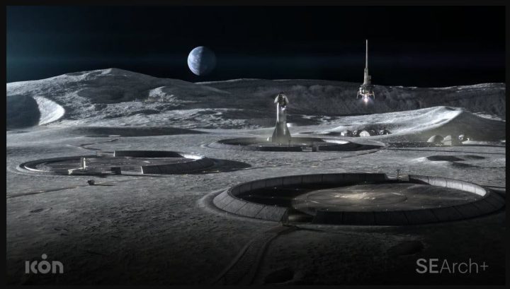 NASA, através do programa Artemis, construirá estradas e plataformas na Lua
