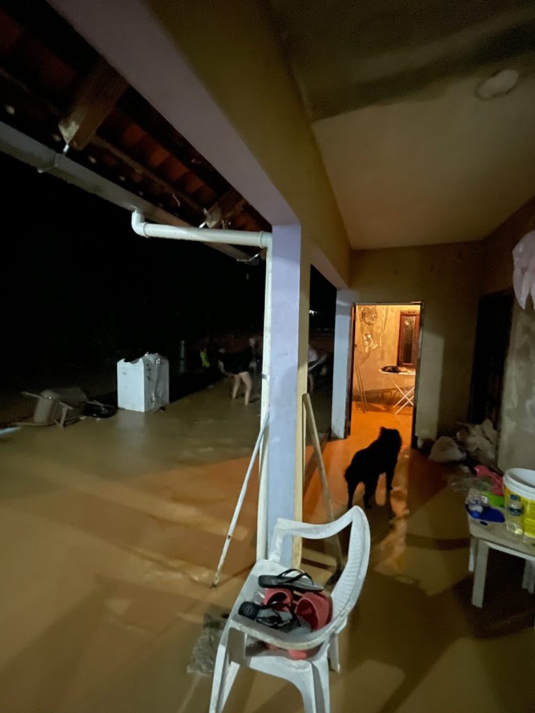 Família perde tudo após ser atingida novamente pelas chuvas em Rodeio