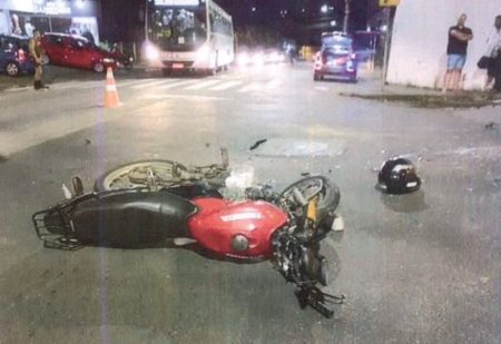 Motorista que causou a morte de motociclista em Blumenau é indiciada